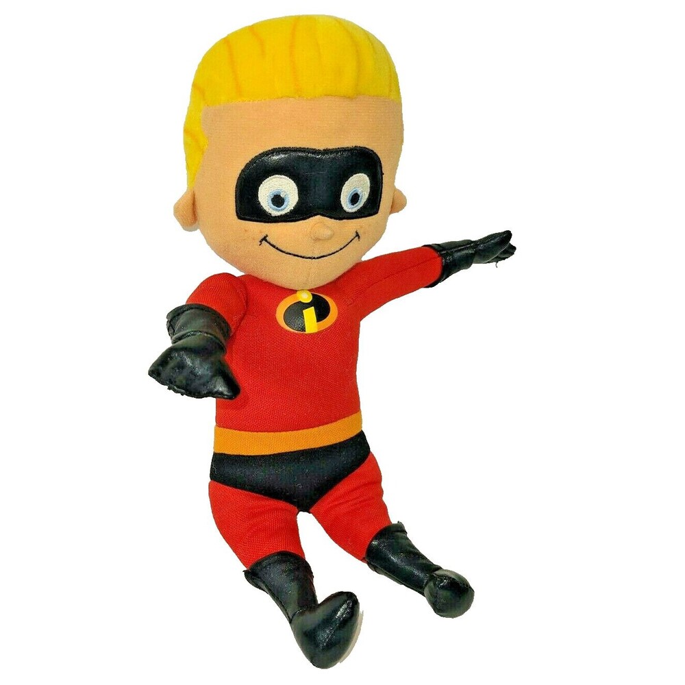 Disney Store Exclusive  Dash The Incredibles Doll 13" Plush Poseable Toy